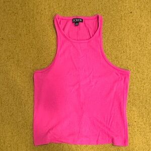 J. Crew Vibrant Pink Tank Top